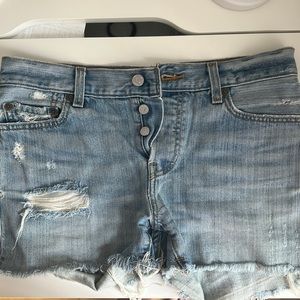 Levi vintage jean shorts